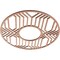 Ekena Millwork Empire Wood Fretwork Pierced Ceiling Medallion, Cherry, 18"OD x 6 5/8"ID x 1/4"T CMWP18X18X0250EPCH - alternate 4
